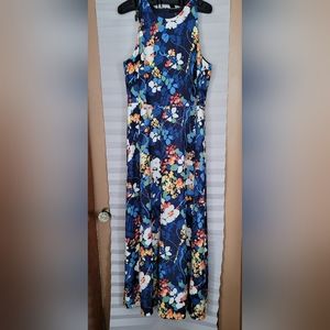 Banana Republic floral maxi dress